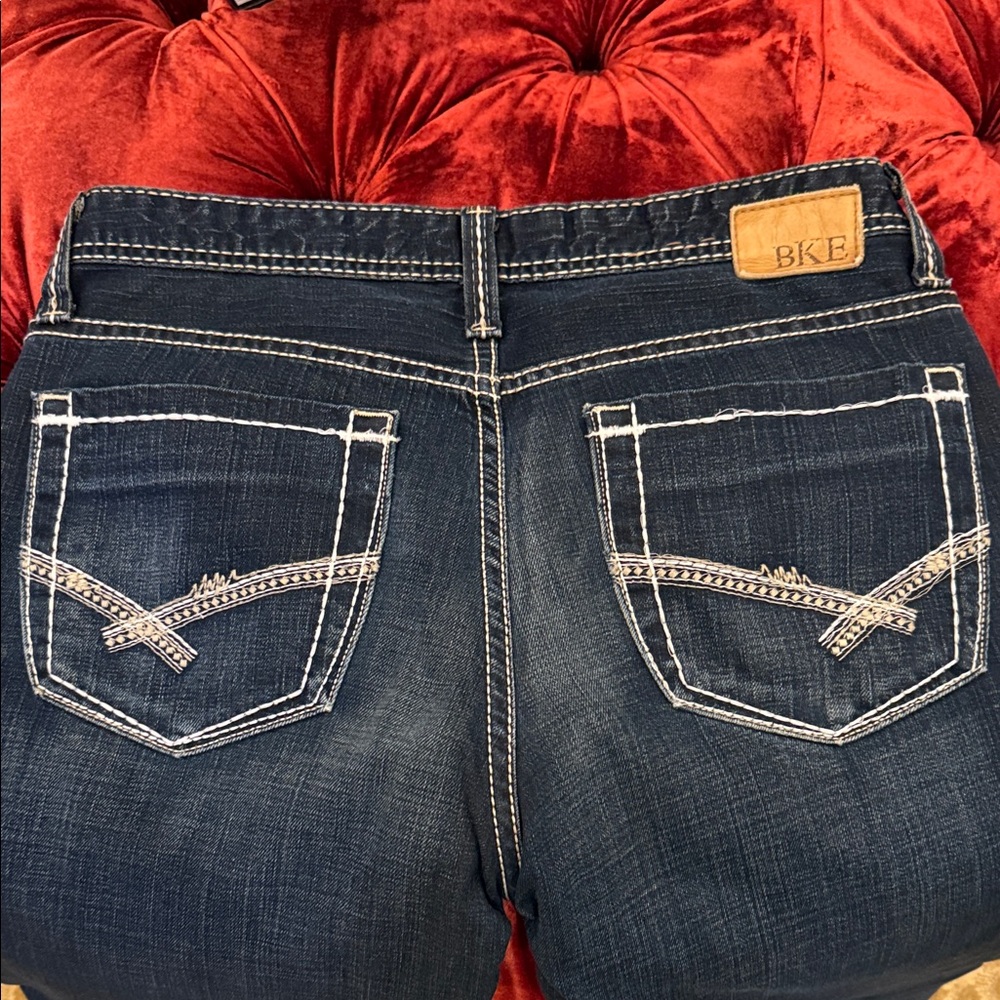 BKE Women's Indigo Boot Cut Jeans